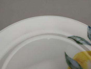 Тарелка плоская 17.5 см ф. Идиллия рис. Лимоны (Уценка)