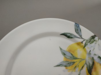 Тарелка плоская 17.5 см ф. Идиллия рис. Лимоны (Уценка)