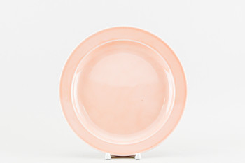 Тарелка плоская 24 см ф. Принц рис. Акварель (розовый)