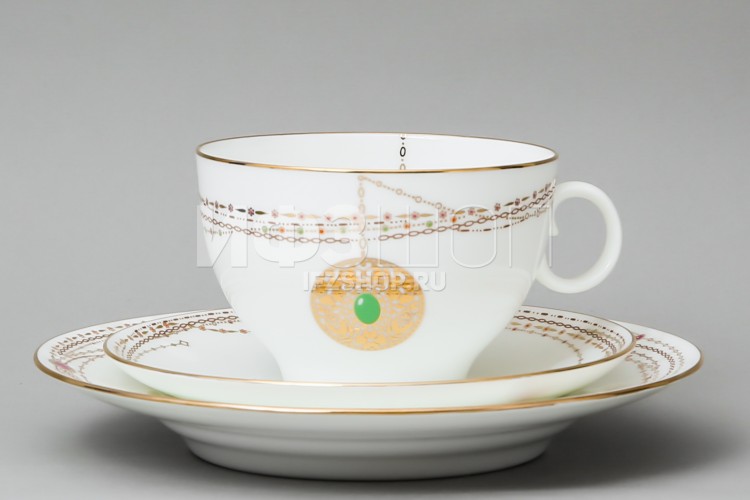 Комплект чайный ф. Яблочко рис. Золотой медальон в Москве