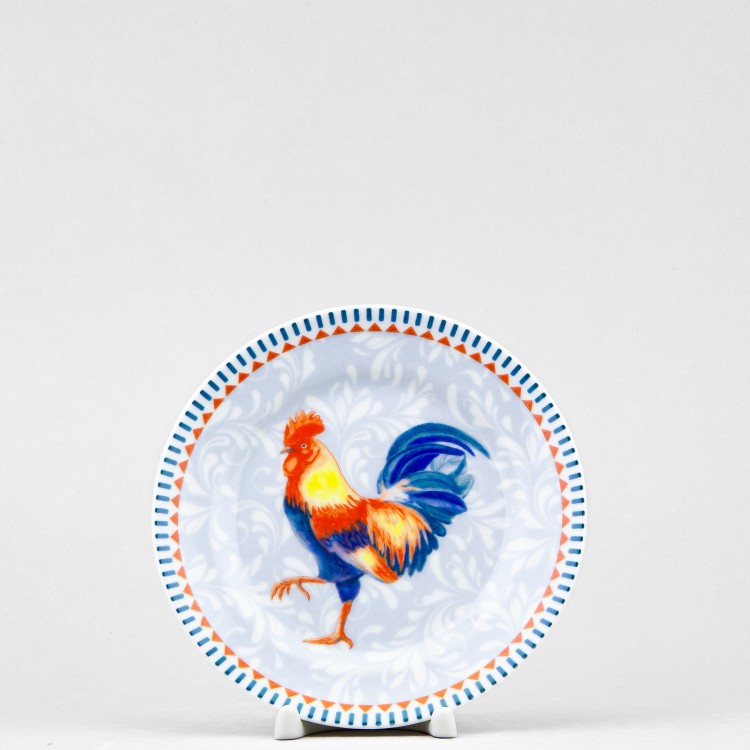 Тарелка плоская 17.5 см ф. Идиллия рис. Рассвет в Москве