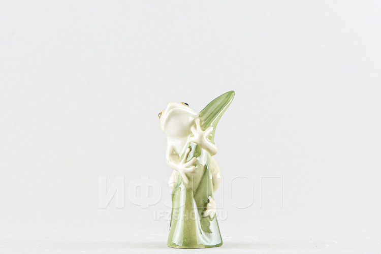 Лягушка на листике Мраморная (высота 9.4 см) в Москве