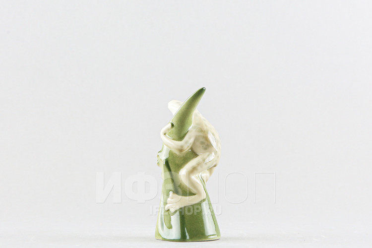 Лягушка на листике Мраморная (высота 9.4 см) в Москве