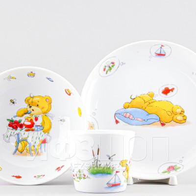 Детский набор рис. Веселый денек, 3 предмета