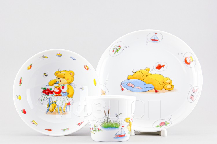 Детский набор рис. Веселый денек, 3 предмета 