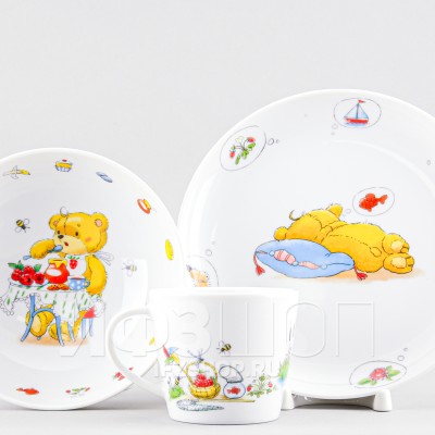 Детский набор рис. Веселый денек, 3 предмета