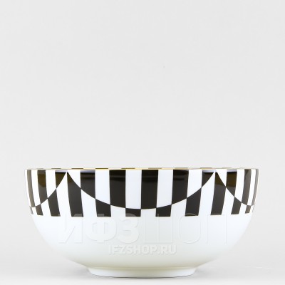 Салатник ф. Восточная 16 см рис. Да и нет (черный)