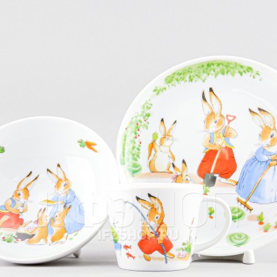 Детский набор рис. Дружная семейка, 3 предмета