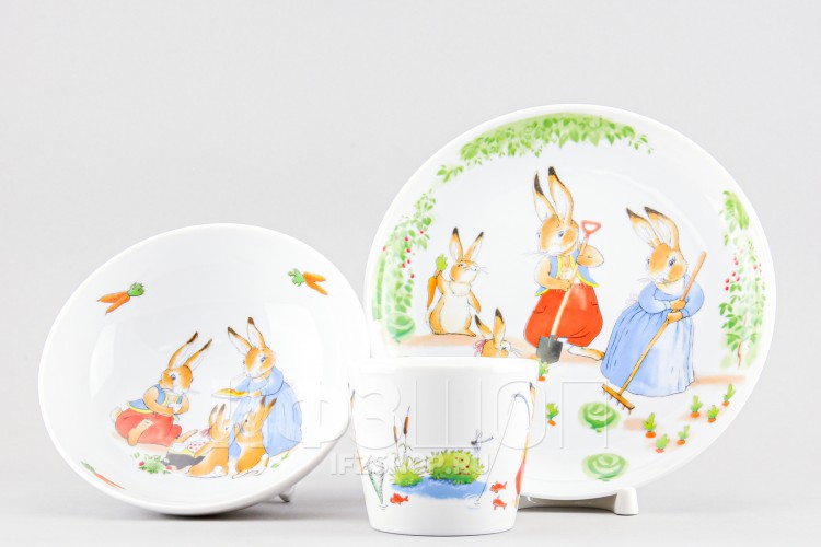 Детский набор рис. Дружная семейка, 3 предмета 