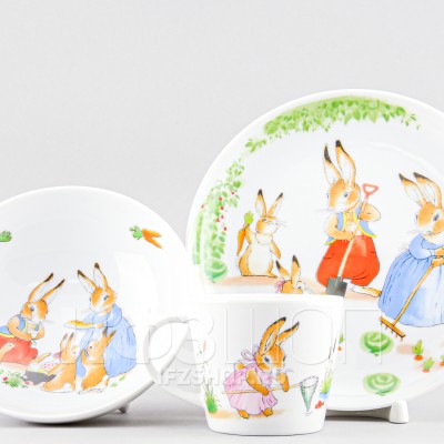 Детский набор рис. Дружная семейка, 3 предмета