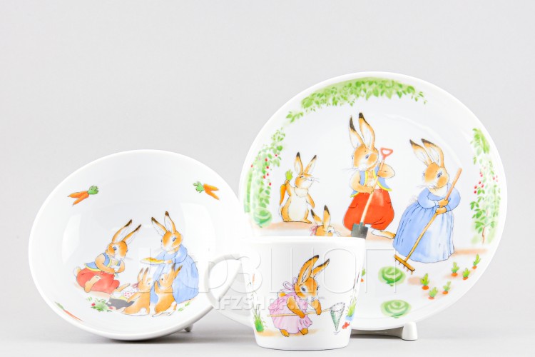 Детский набор рис. Дружная семейка, 3 предмета 