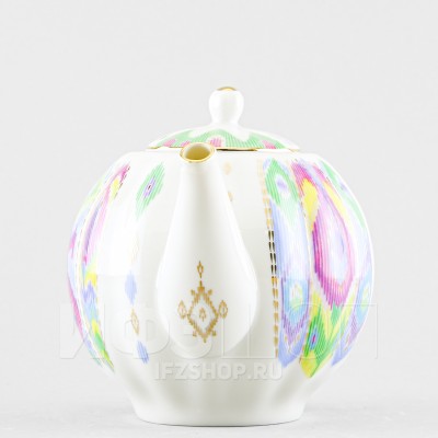 Чайник заварочный ф. Тюльпан рис. Перо павлина