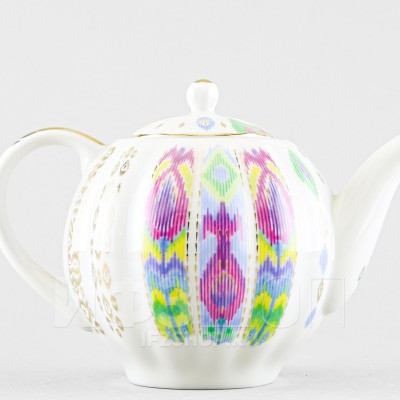 Чайник заварочный ф. Тюльпан рис. Перо павлина