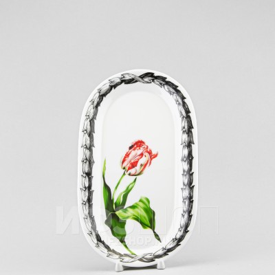 Блюдо овальное 29.5 х 16.6 см ф. Юлиана рис. Волшебный сад