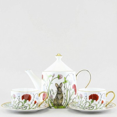 Сервиз чайный ф. Идиллия рис. Сад Алисы, 2 персоны 5 предметов