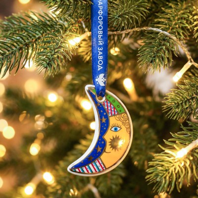 Елочная игрушка ф. Месяц рис. Колядки