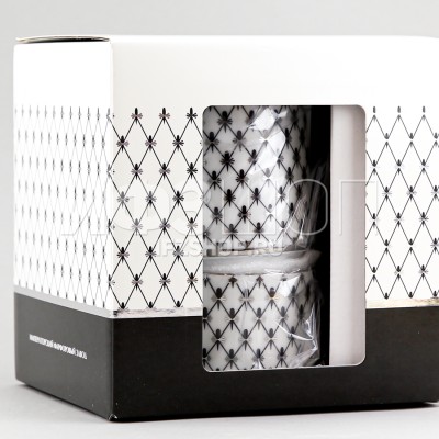 Набор для чая ф. Соло рис. Платиновая сетка