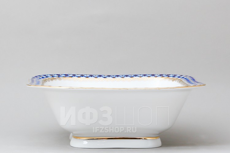 Салатник 700 мл ф. Молодежная 4-порц. рис. Кобальтовая сетка в Москве