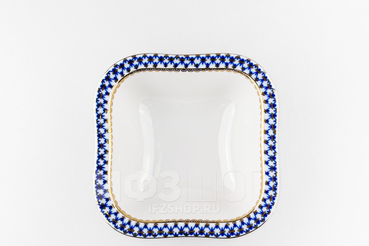 Салатник 700 мл ф. Молодежная 4-порц. рис. Кобальтовая сетка в Москве