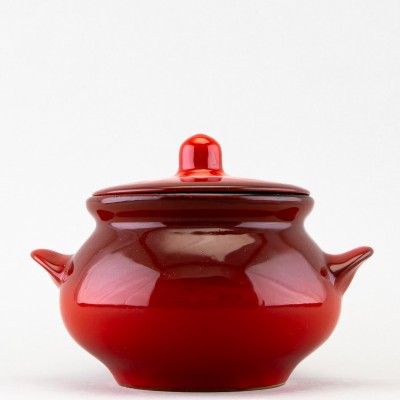 Горшочек для запекания 950 мл ф. Русский рис. Красный