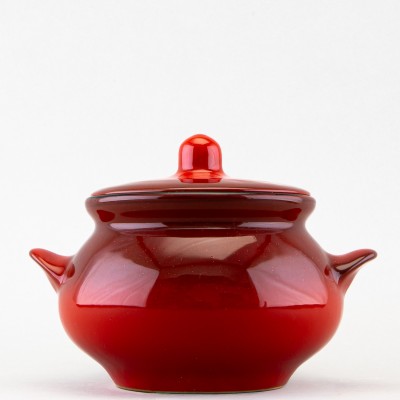 Горшочек для запекания 950 мл ф. Русский рис. Красный