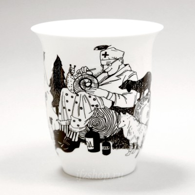 Бокал ф. Раскрытый рис. Ветеринар