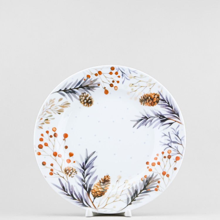 Набор из 4 тарелок плоских 24 см ф. Идиллия рис. Зима в Пензе