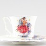 Чашка с блюдцем кофейная ф. Юлия рис. Осень 