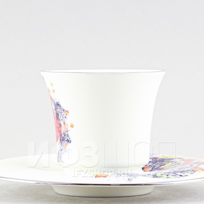 Чашка с блюдцем кофейная ф. Юлия рис. Осень