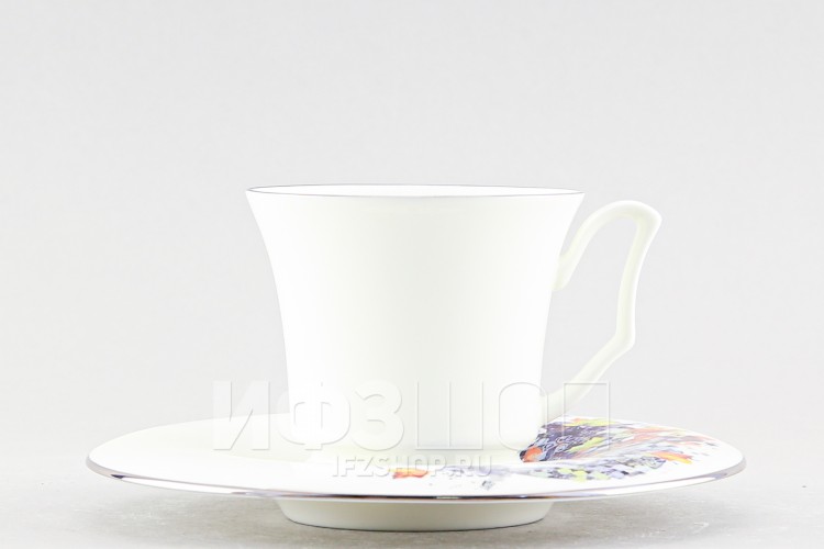 Чашка с блюдцем кофейная ф. Юлия рис. Осень 