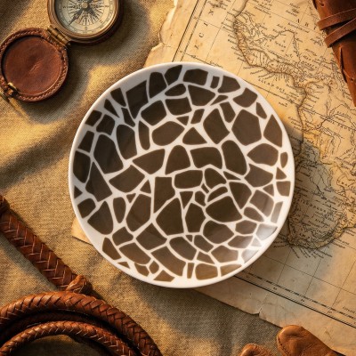 Тарелка плоская 17.5 см ф. Универсал рис. Сафари. Жираф