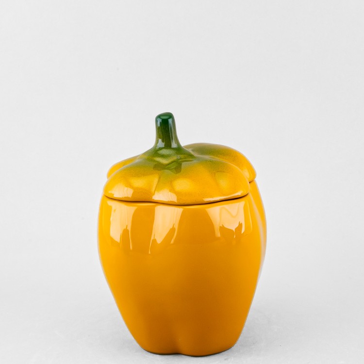 Горшочек для запекания 650 мл ф. Перец рис. Стандарт Желтый в Москве