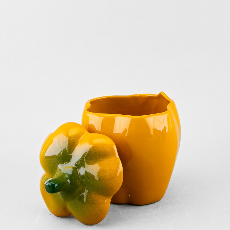 Горшочек для запекания 650 мл ф. Перец рис. Стандарт Желтый в Москве