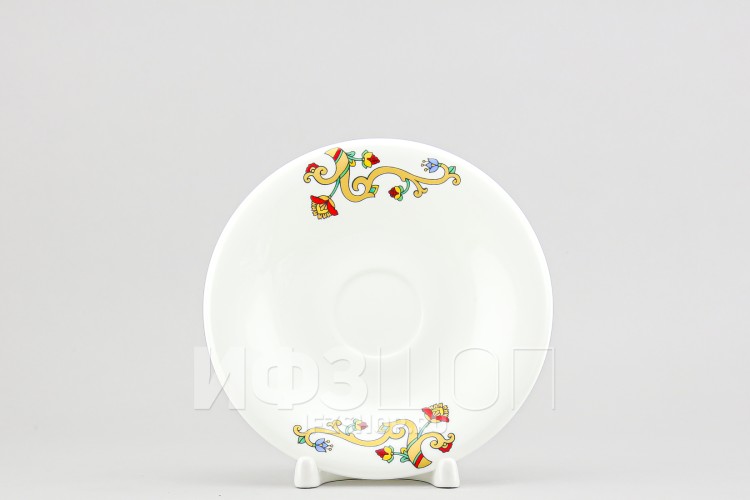 Чашка с блюдцем чайная ф. Сад рис. Русские сказки. Козленок 