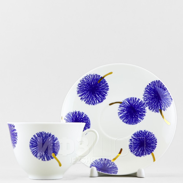 Чашка с блюдцем чайная ф. Весенняя-2 рис. Fresh 