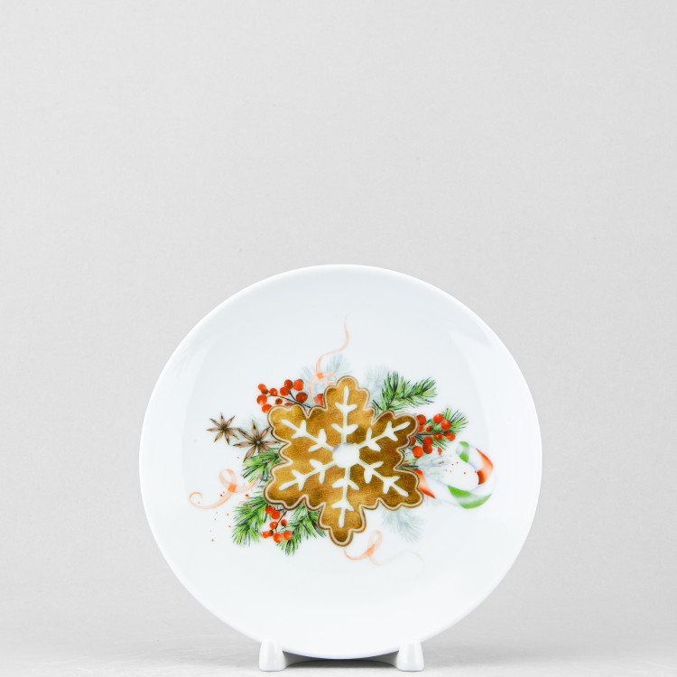 Тарелка плоская 17.5 см ф. Универсал рис. Пряник в Москве