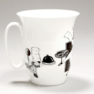 Бокал ф. Раскрытый рис. Повар