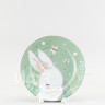 Набор из 6 тарелок плоских 17.5 см ф. Идиллия рис. Bunny / Кролик