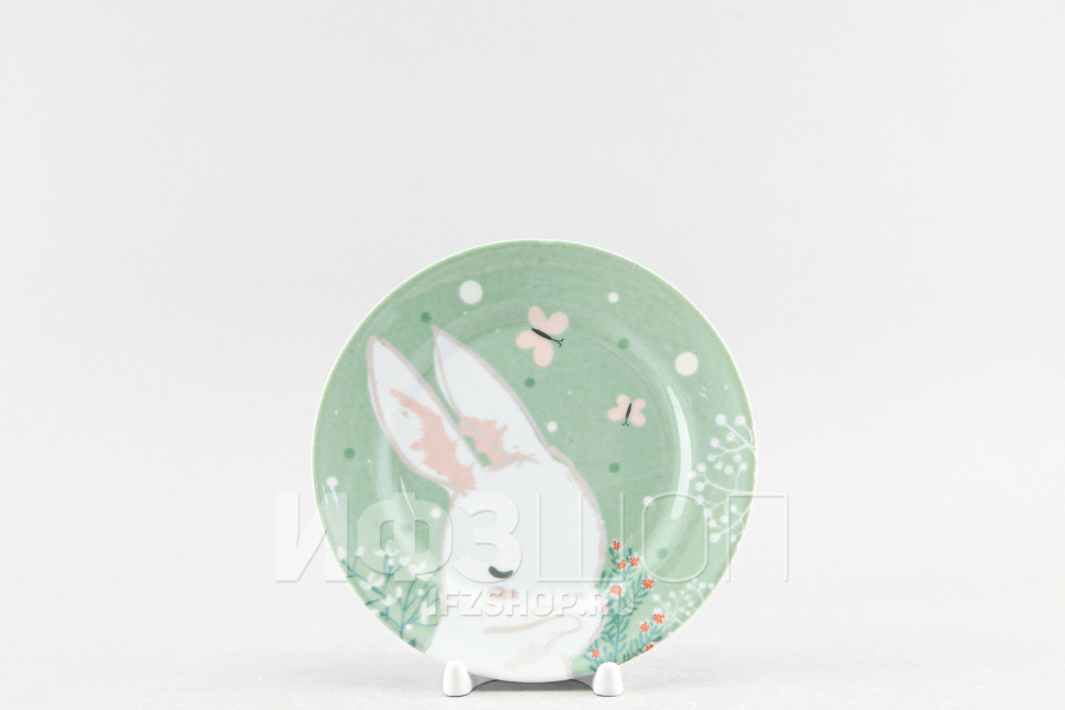 Набор из 6 тарелок плоских 17.5 см ф. Идиллия рис. Bunny / Кролик