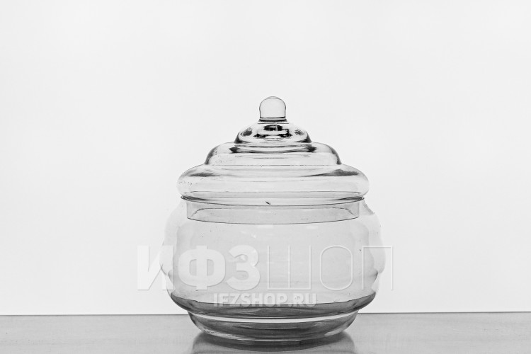 Доза с крышкой, высота 16 см, форма 6375/6 