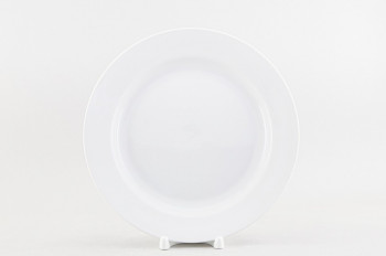 Набор из 6 тарелок плоских 24 см ф. Гладкий край рис. Белый
