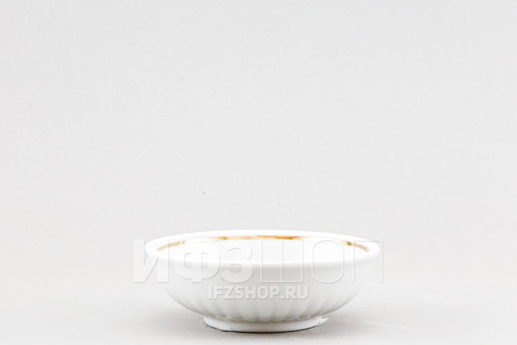 Набор из 6 блюдец для варенья ф. Уютный рис. Отводка золотом в Ростове-на-Дону