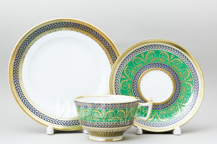 Сервиз чайный ф. Александрия рис. Золотой, 20 предметов в Москве