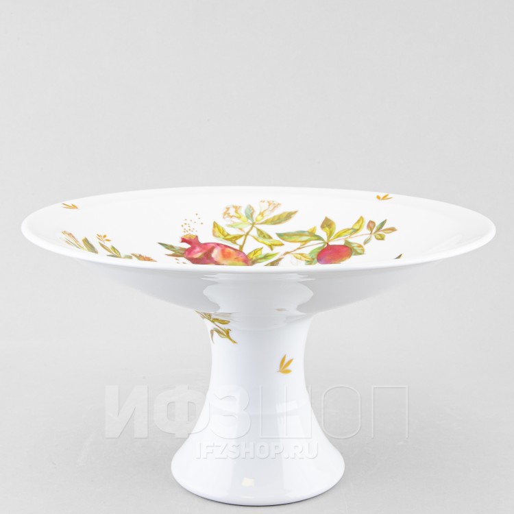 Ваза для фруктов ф. Молодежная большая рис. Гранаты (микс) в Челябинске