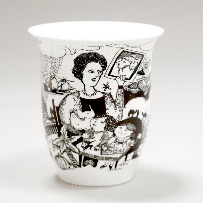 Бокал ф. Раскрытый рис. Учитель