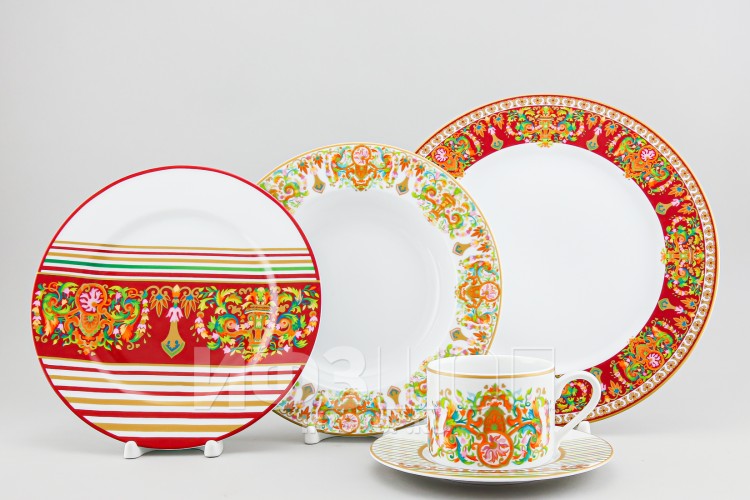 Набор чайно-столовый ф. Соло рис. Сад королевы 