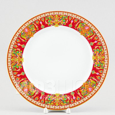 Тарелка плоская 27 см ф. Европейская-2 рис. Сад Королевы