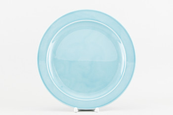 Тарелка плоская 26.5 см ф. Принц рис. Акварель (голубой)
