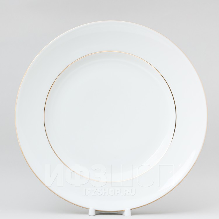 Блюдо круглое 30 см ф. Молодежная рис. Золотая лента в Москве