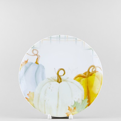 Тарелка плоская 24 см ф. Универсал рис. Дары осени